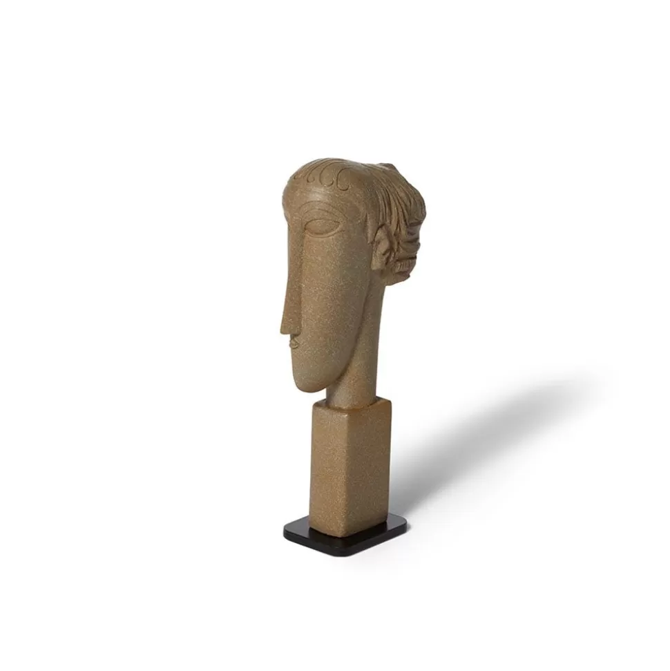 Sculpture*The Met Store Amedeo Modigliani: Green Tête Sculpture