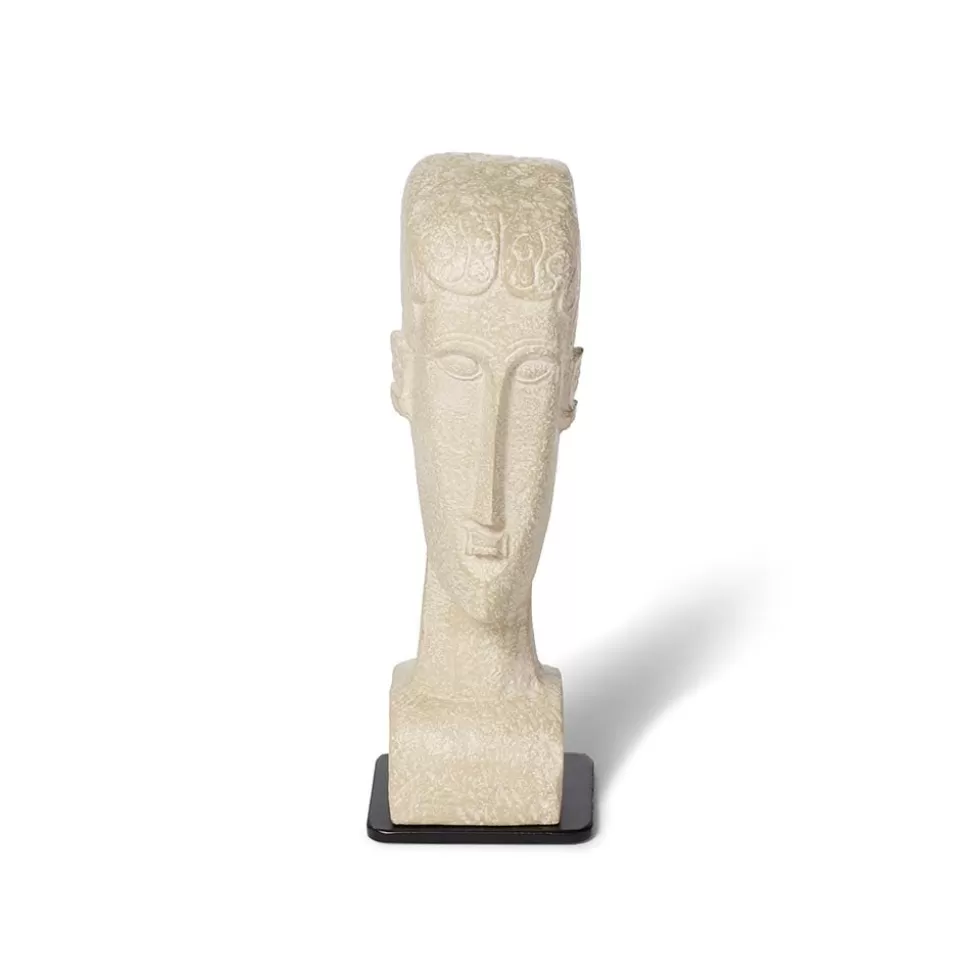 Sculpture*The Met Store Amedeo Modigliani: Medium Stone Tête Sculpture