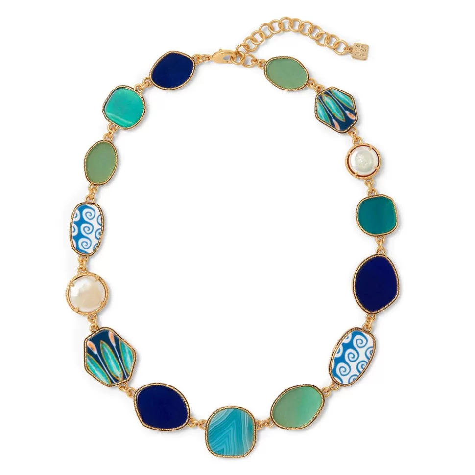 Necklaces*The Met Store Ancient Mixed Motifs Glass Statement Necklace