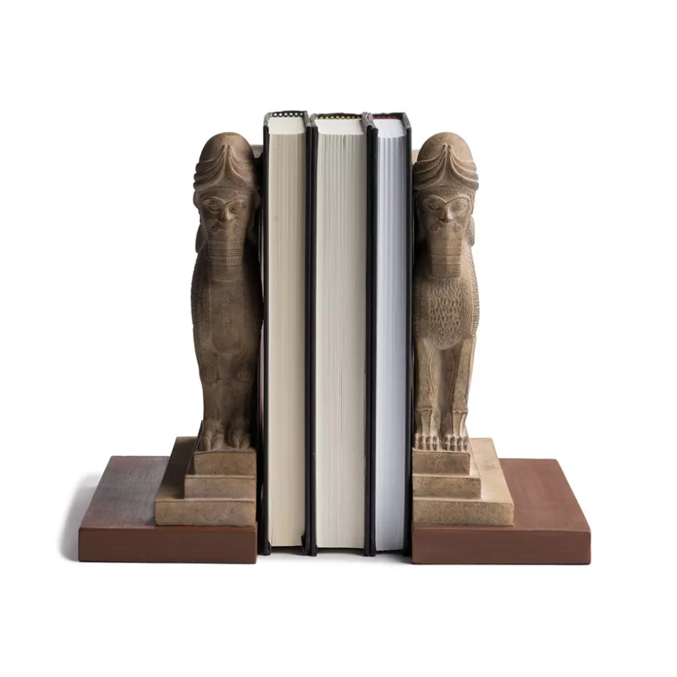 Sculpture | Decorative Accents*The Met Store Assyrian Palace Guard Bookends