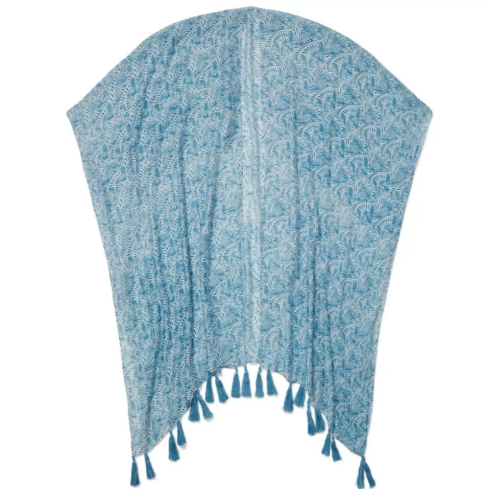 Clothing*The Met Store Blue & White Qing Floral Cover-Up