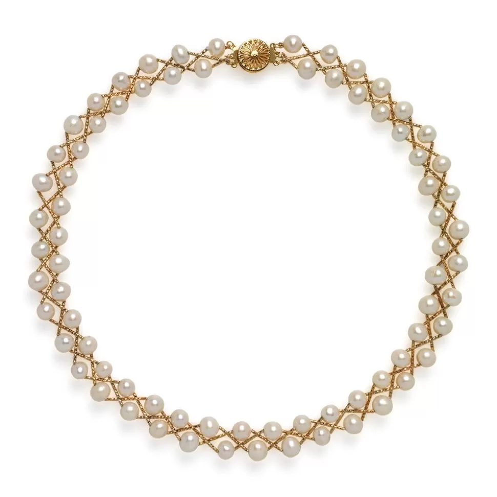 Necklaces*The Met Store Braided Pearl Necklace