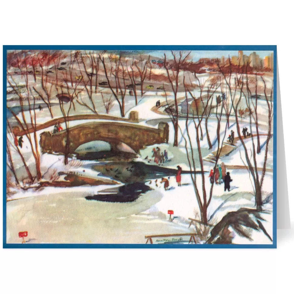 Holiday Cards*The Met Store Brockman: Park in Winter Holiday Cards