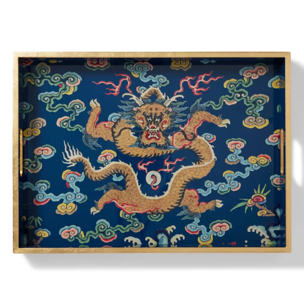 Tableware | Decorative Accents*The Met Store Chinese Dragon Rank Badge Lacquer Tray