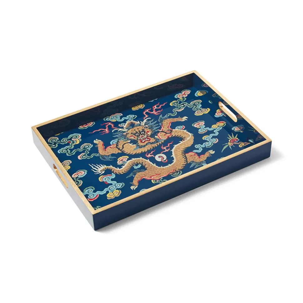 Tableware | Decorative Accents*The Met Store Chinese Dragon Rank Badge Lacquer Tray