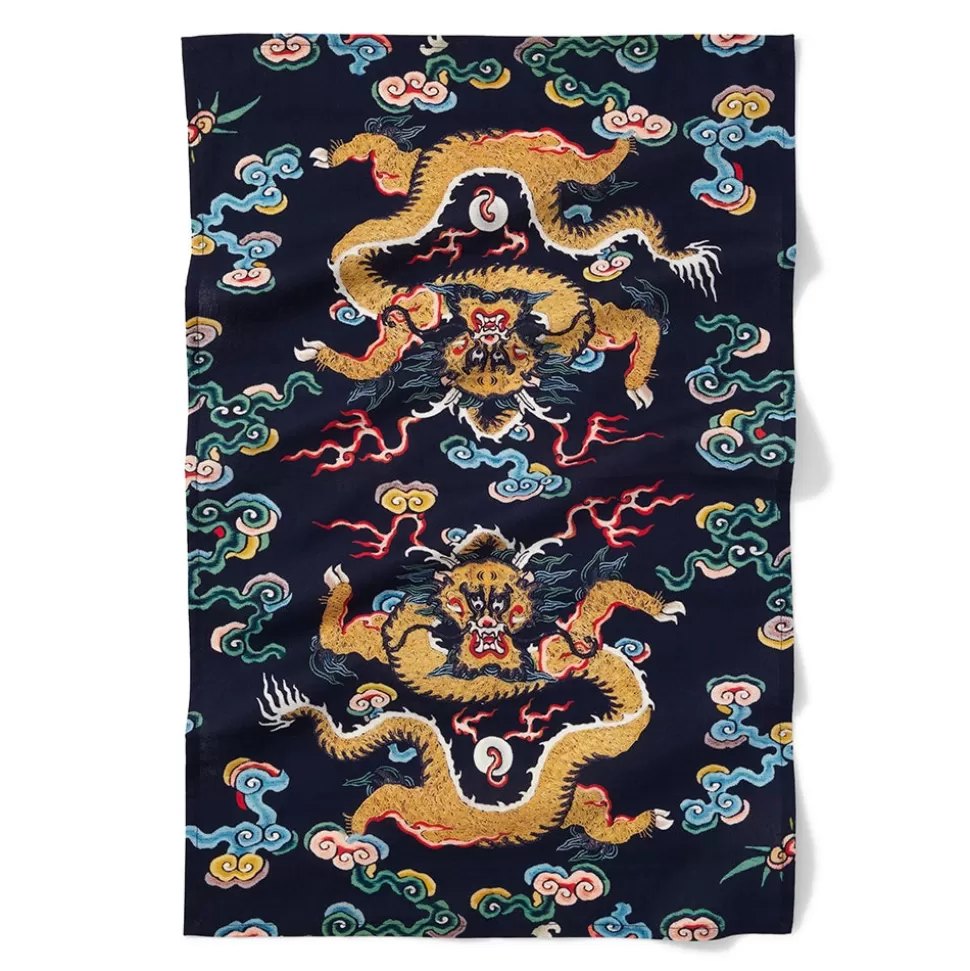 Decorative Accents*The Met Store Chinese Dragon Rank Badge Tea Towel