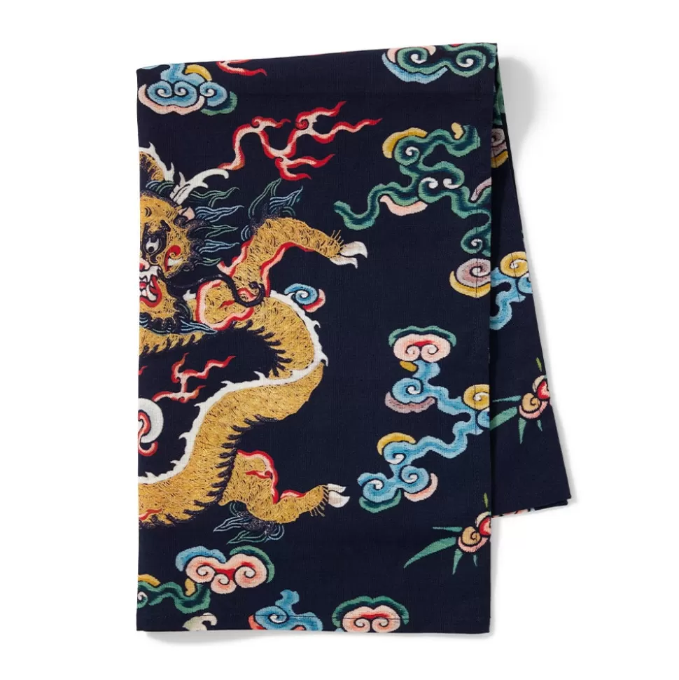 Decorative Accents*The Met Store Chinese Dragon Rank Badge Tea Towel