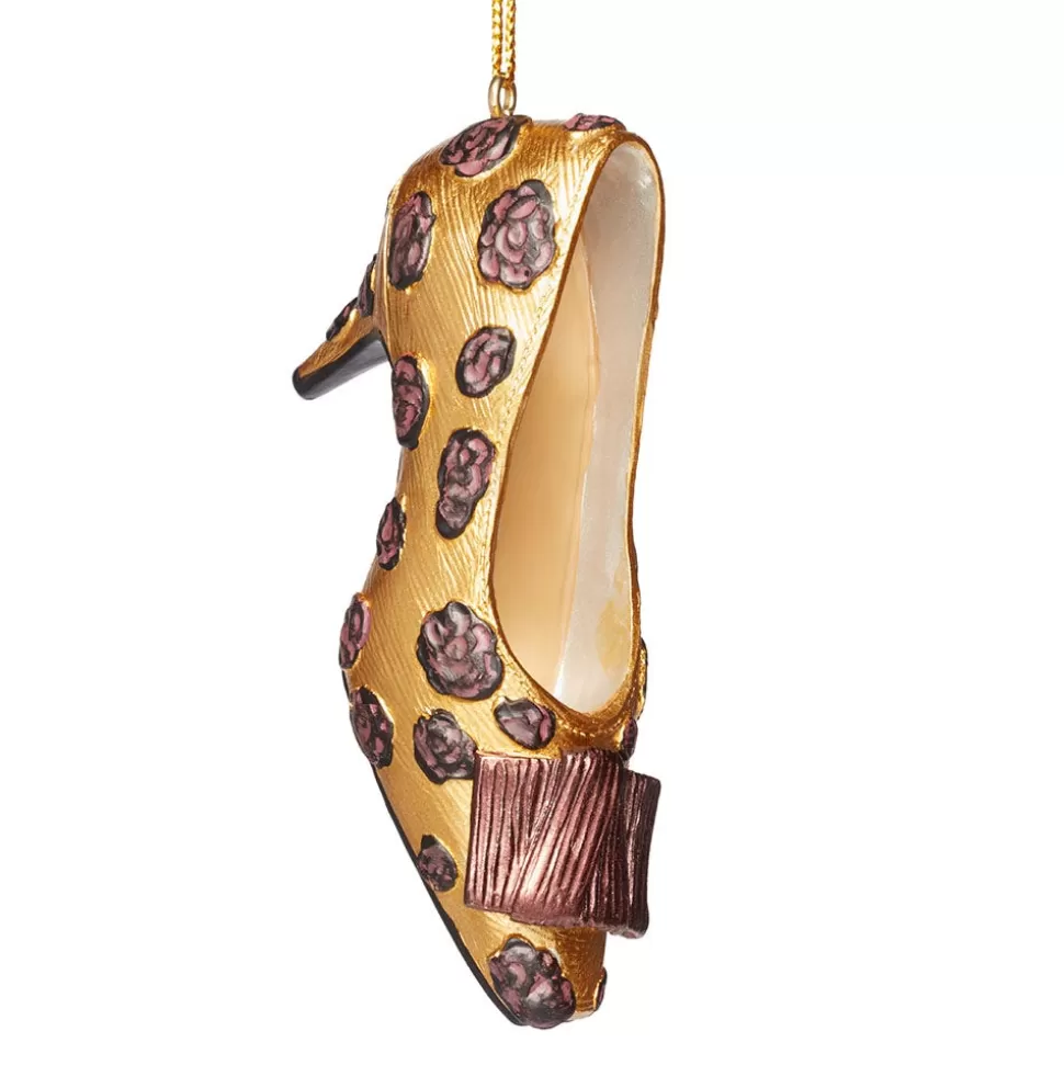 Ornaments*The Met Store Cocoa Rose Pump Shoe Ornament