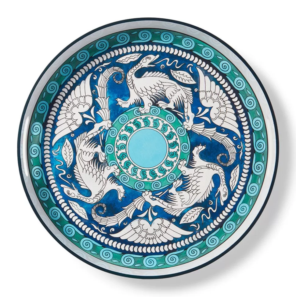 Tableware | Decorative Accents*The Met Store De Morgan Stylized Dragons Lacquer Tray