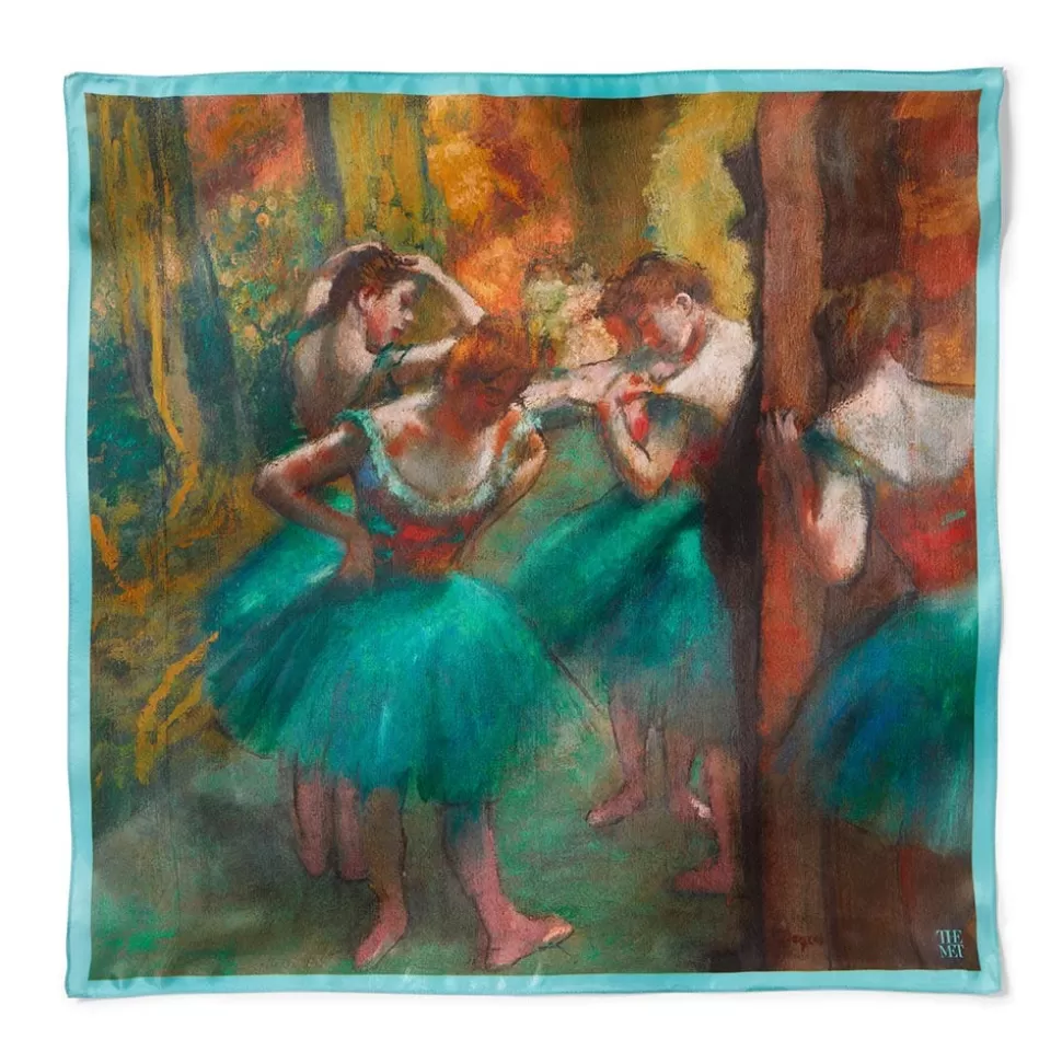 Scarves & Wraps*The Met Store Degas Dancers Silk Neckerchief