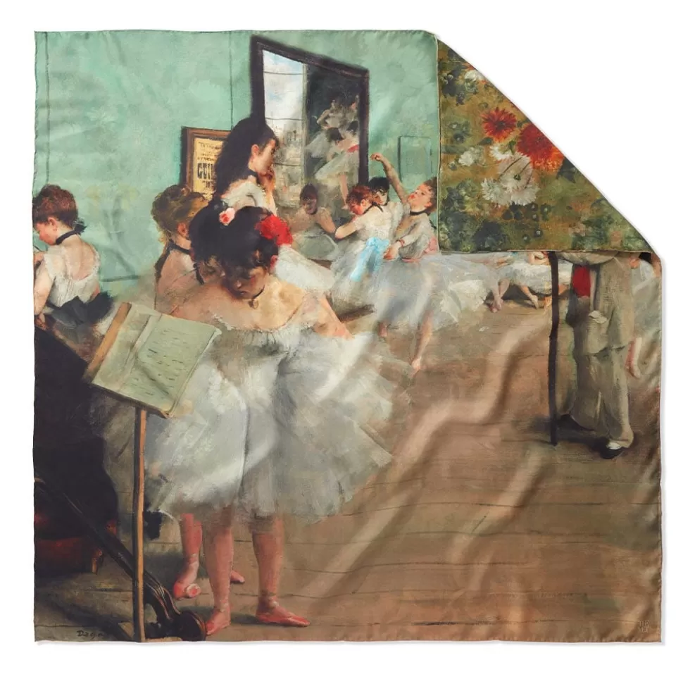 Scarves & Wraps*The Met Store Degas Impressions Double-Sided Square Silk Scarf