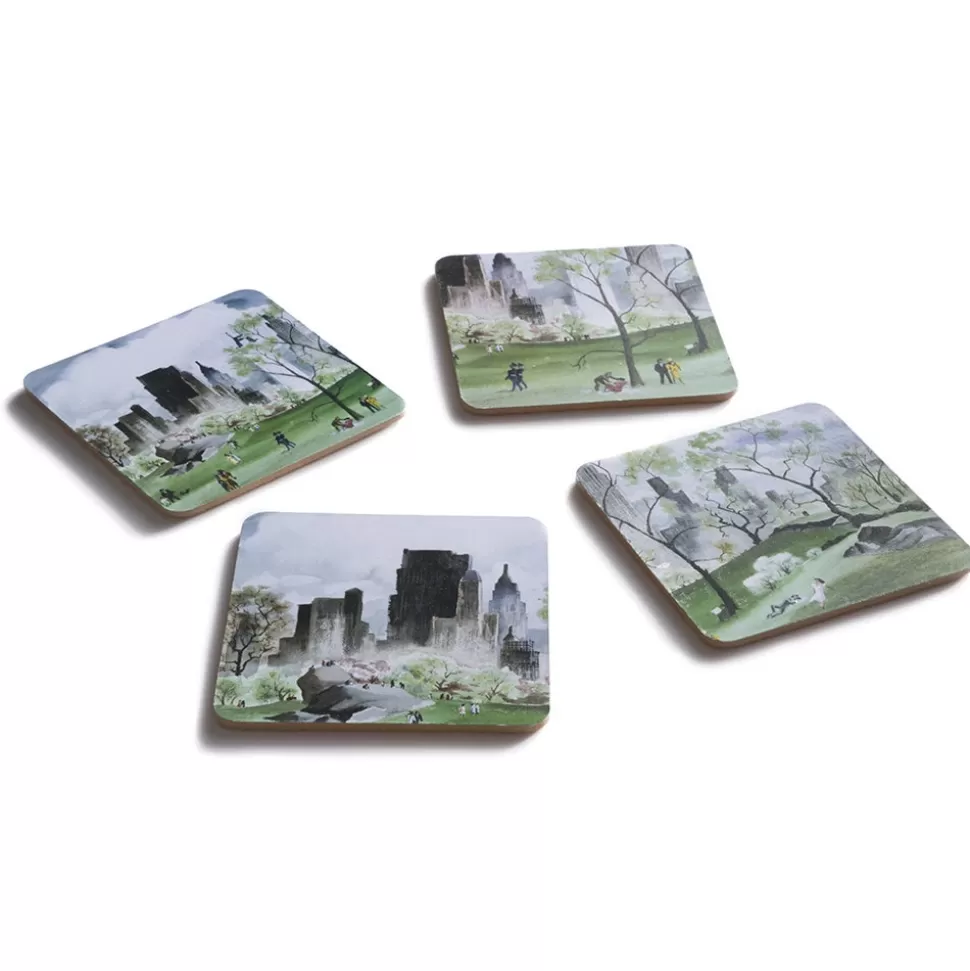 Tableware*The Met Store Dehn Spring in Central Park Coasters