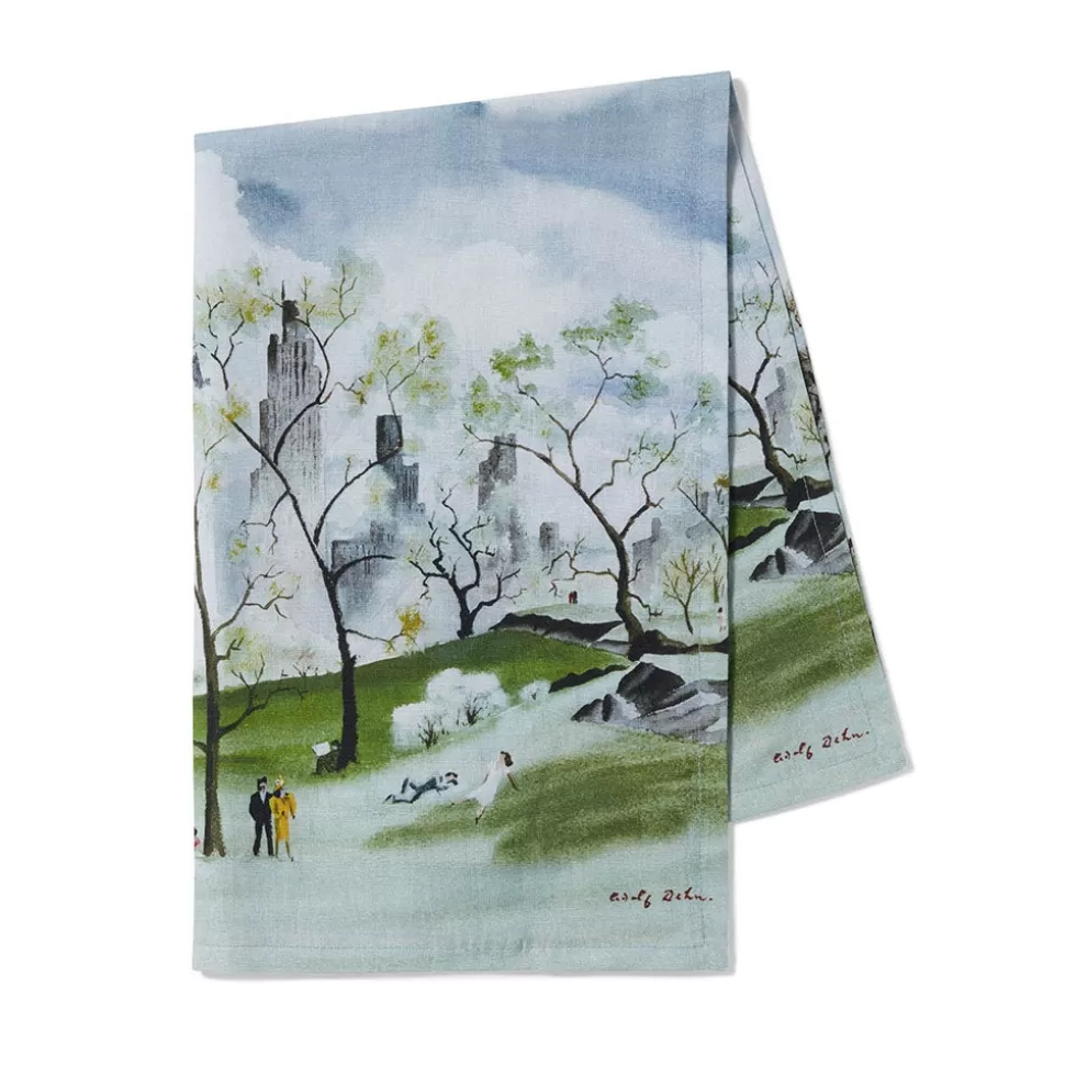 Decorative Accents*The Met Store Dehn Spring in Central Park Tea Towel