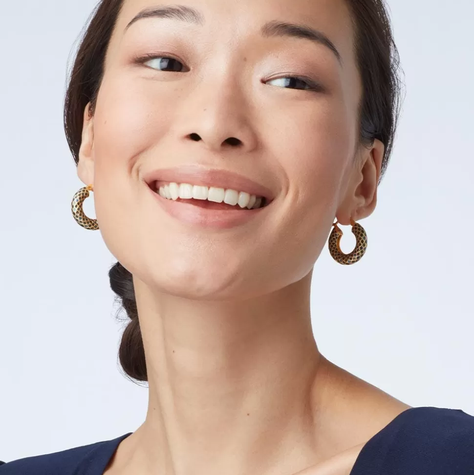 Earrings*The Met Store Egyptian Feather Hoop Earrings
