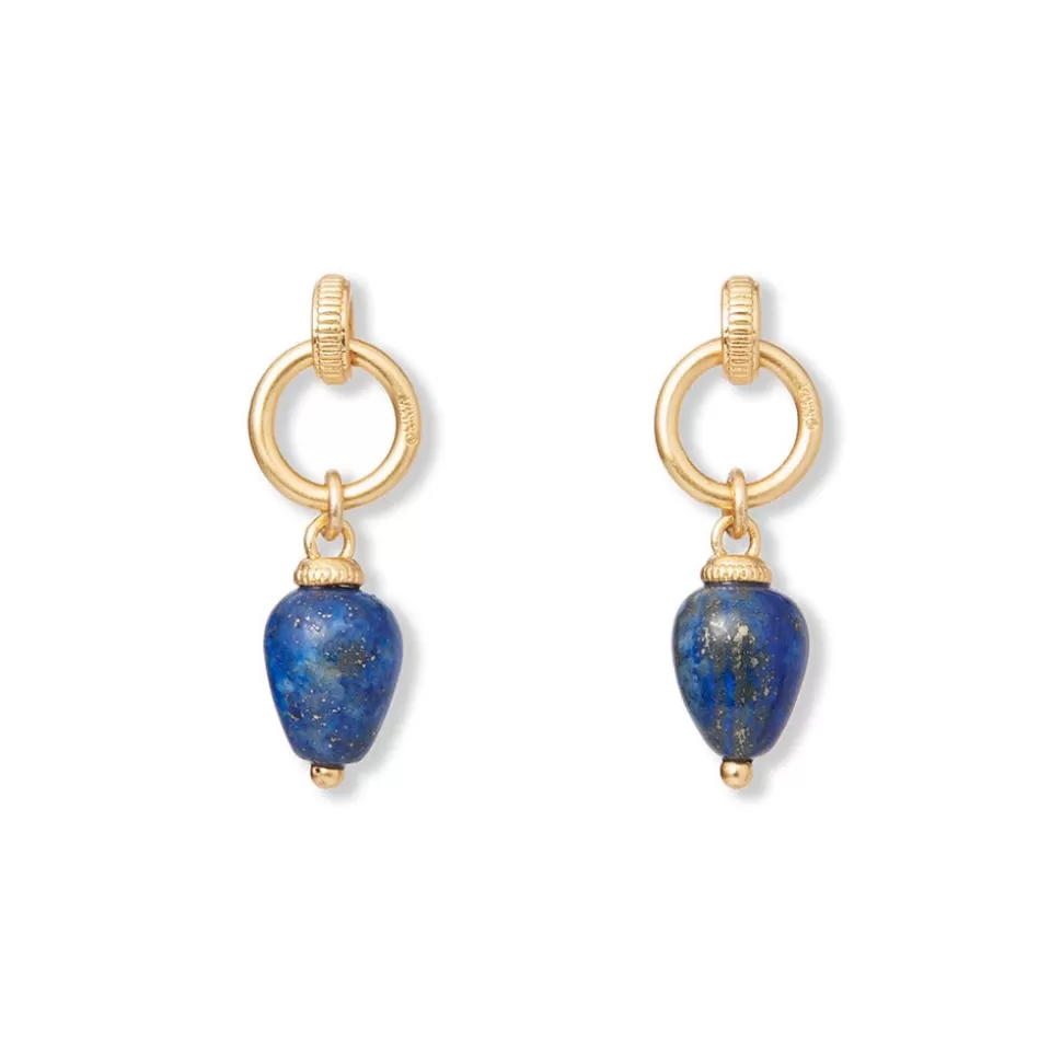 Earrings*The Met Store Etruscan Lapis Doorknocker Earrings