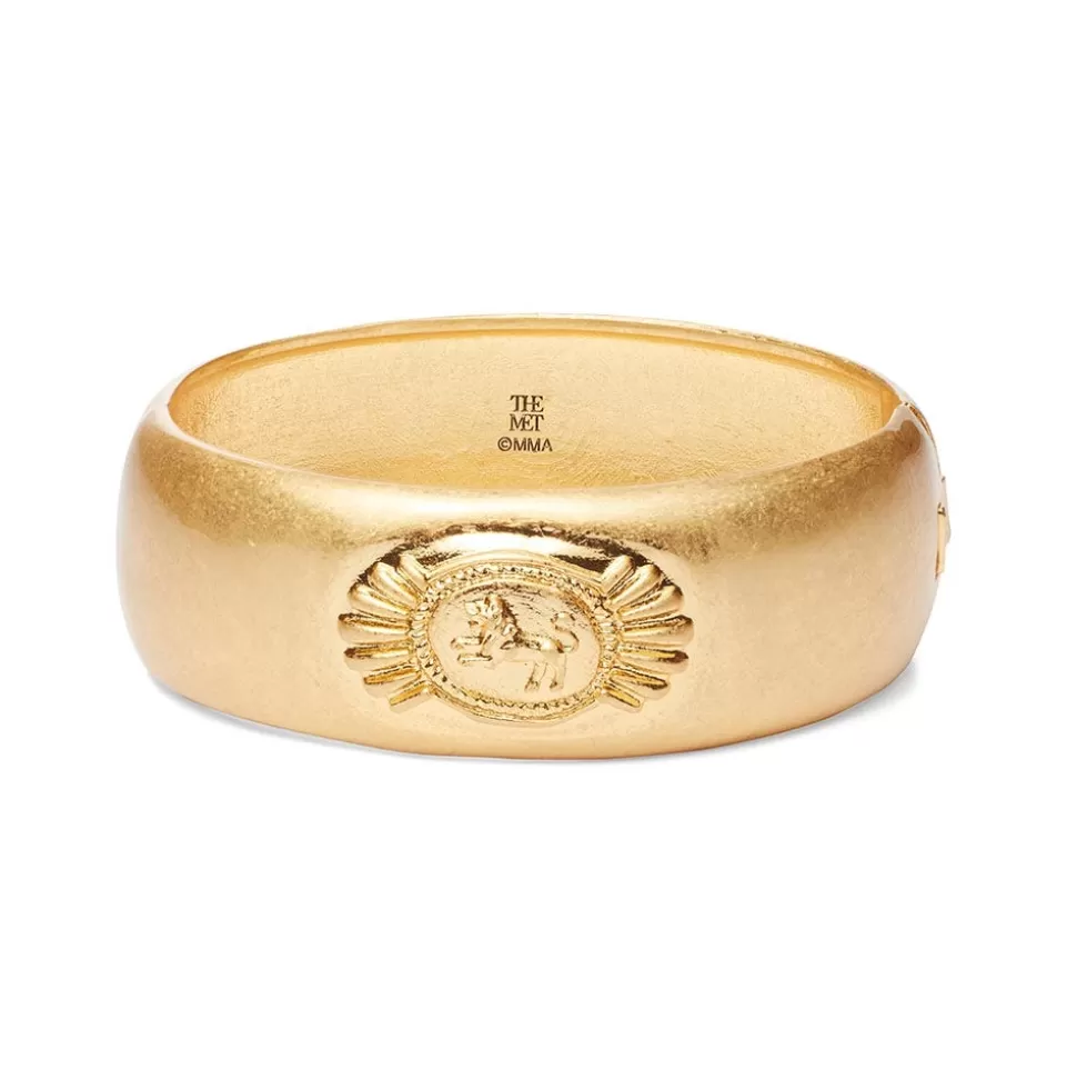 Bracelets*The Met Store Etruscan Lion Hinged Cuff Bracelet