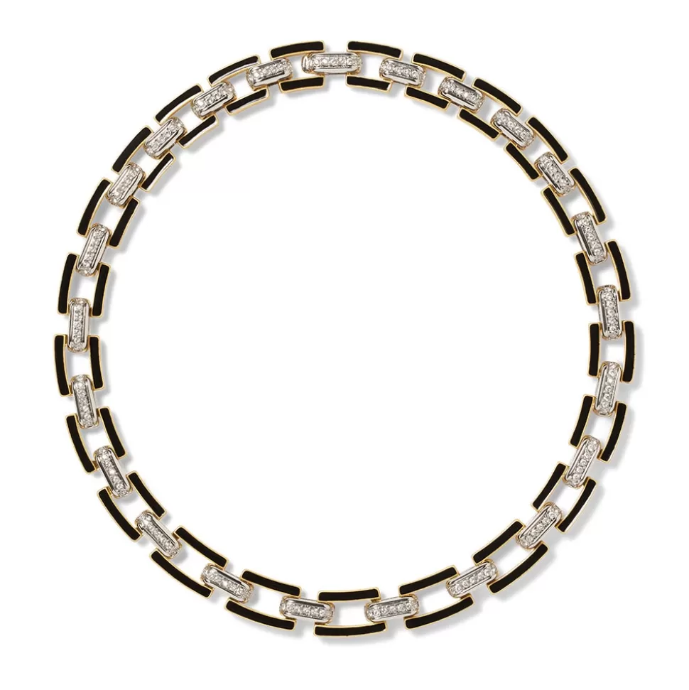Necklaces*The Met Store European Buckle Enamel Collar Necklace