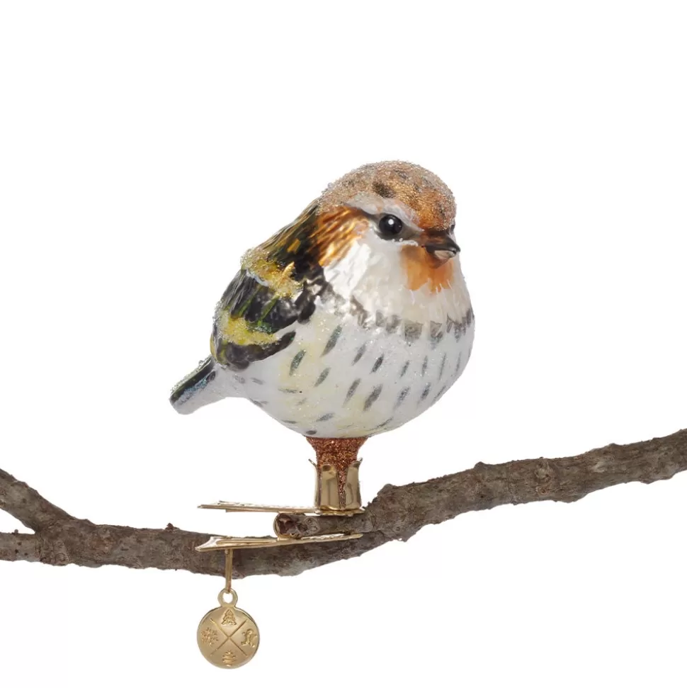 Ornaments*The Met Store Finch Handmade Glass Ornament