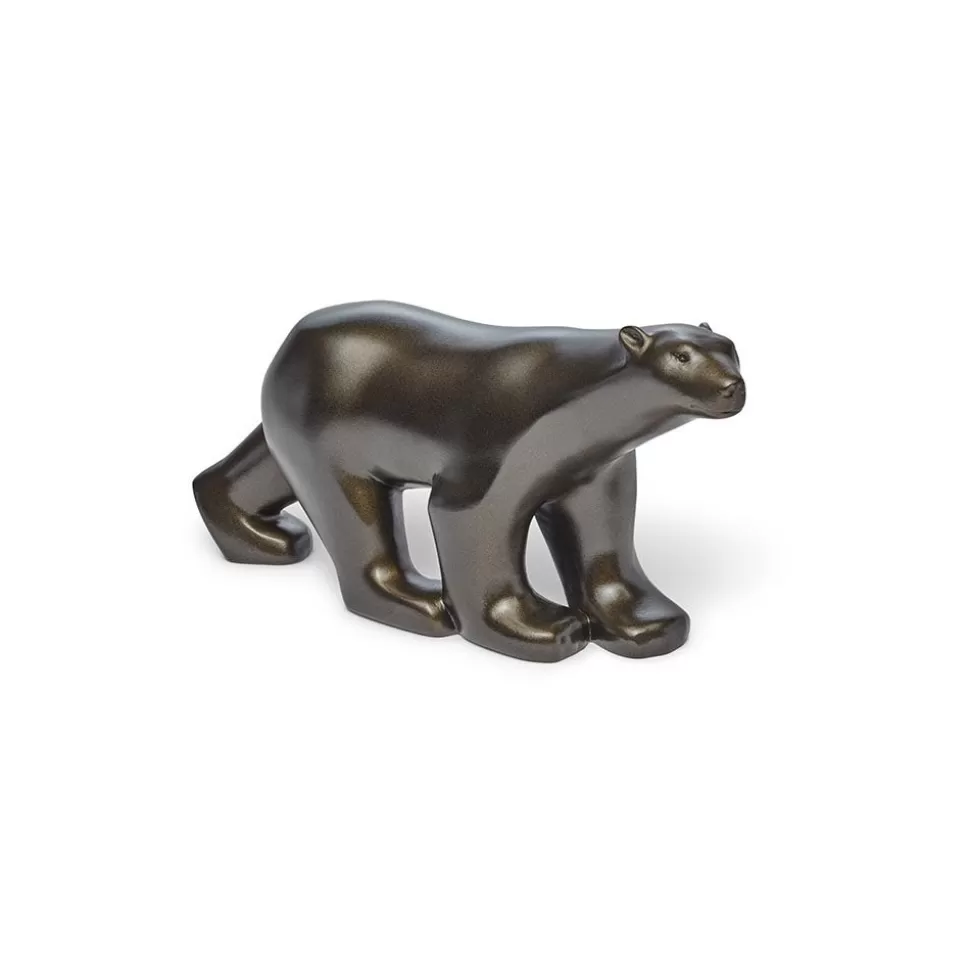 Sculpture*The Met Store François Pompon: Polar Bear Small Black Sculpture