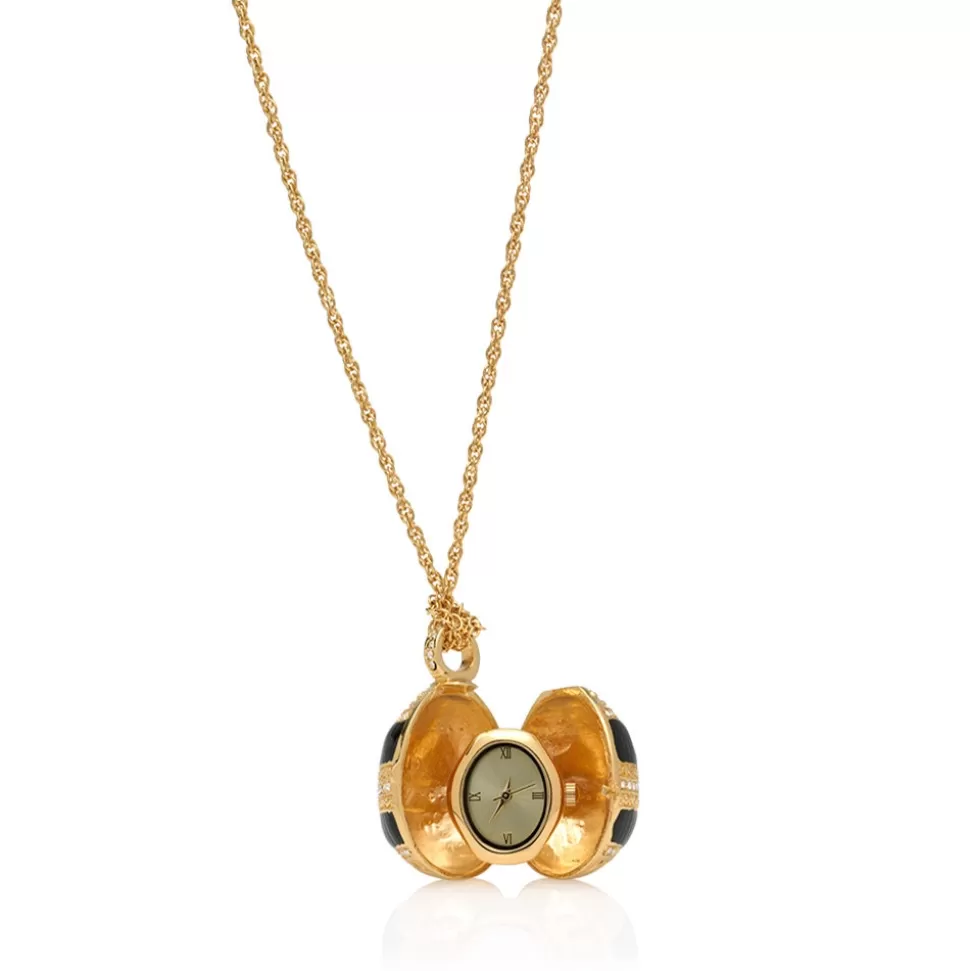 Watches*The Met Store Hand-Enameled Egg Pendant Watch
