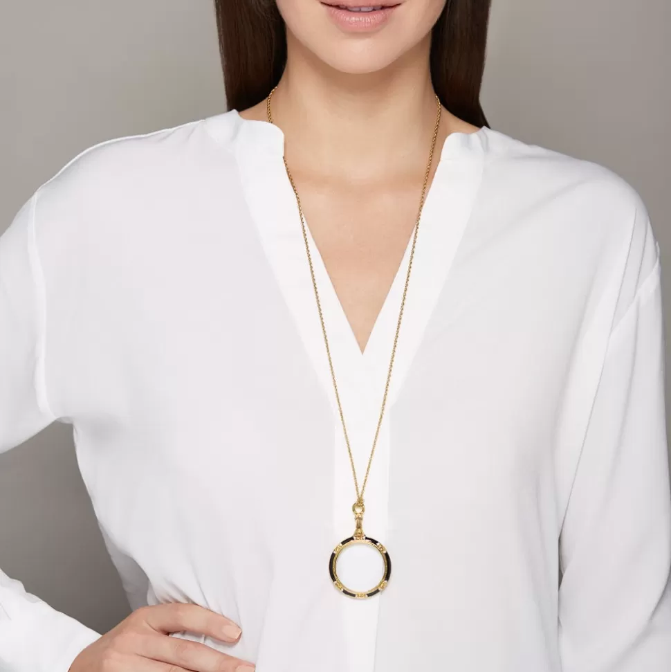 Necklaces*The Met Store Hand-Enameled Magnifier Pendant Necklace