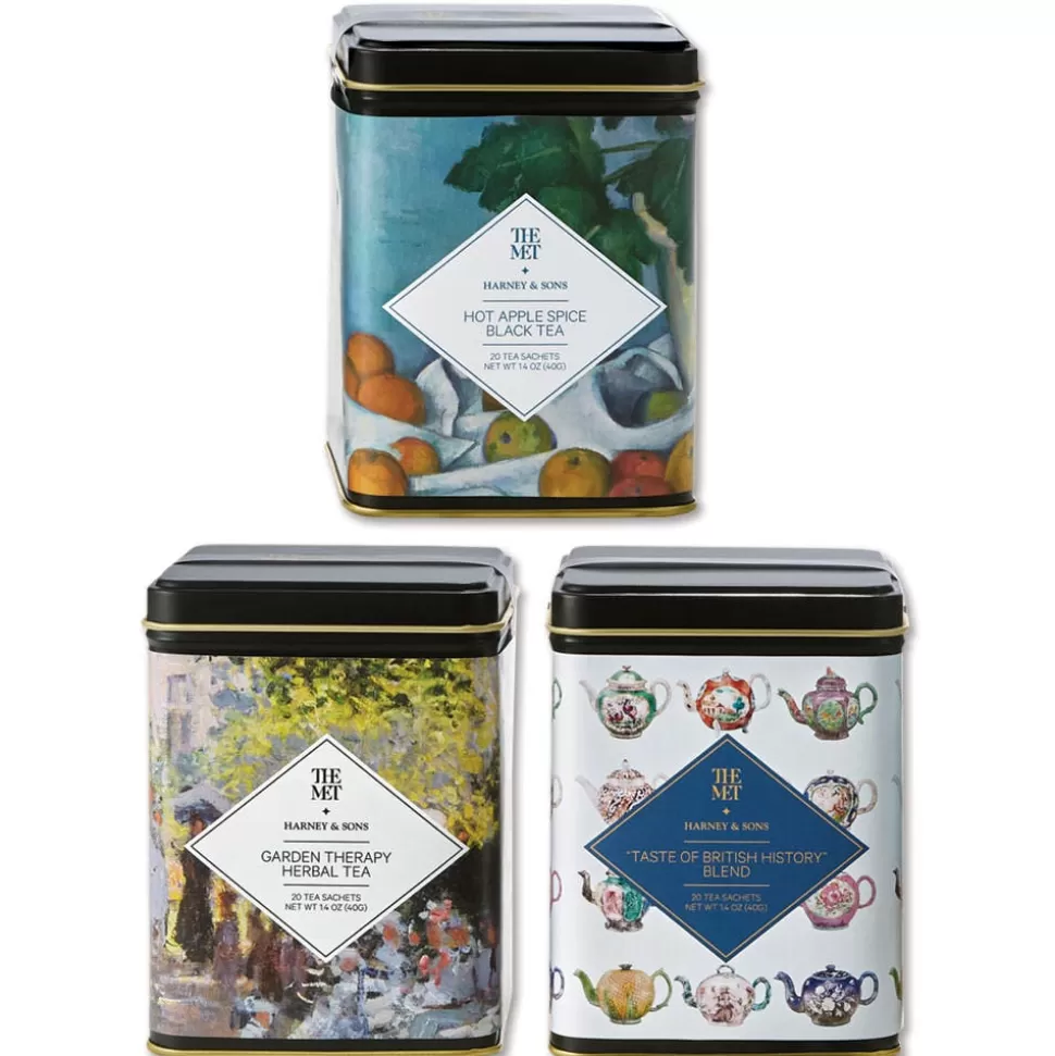 Tableware*The Met Store Harney & Sons Tea Tin Set
