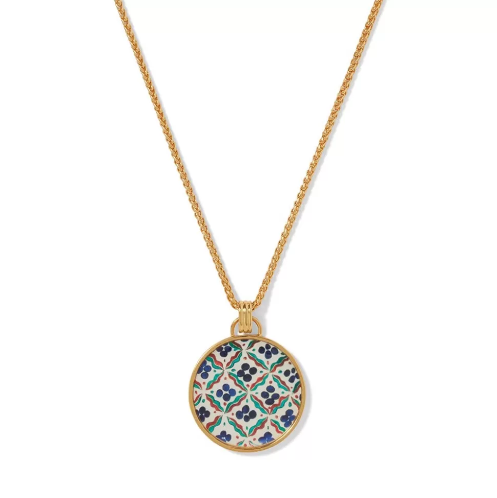 Necklaces*The Met Store Iznik Cintamani Enamel Pendant Necklace