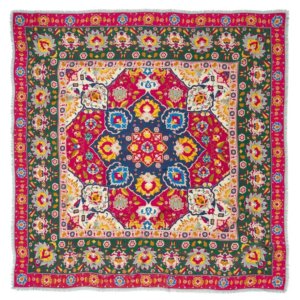 Scarves & Wraps*The Met Store Kashan Carpet Square Scarf