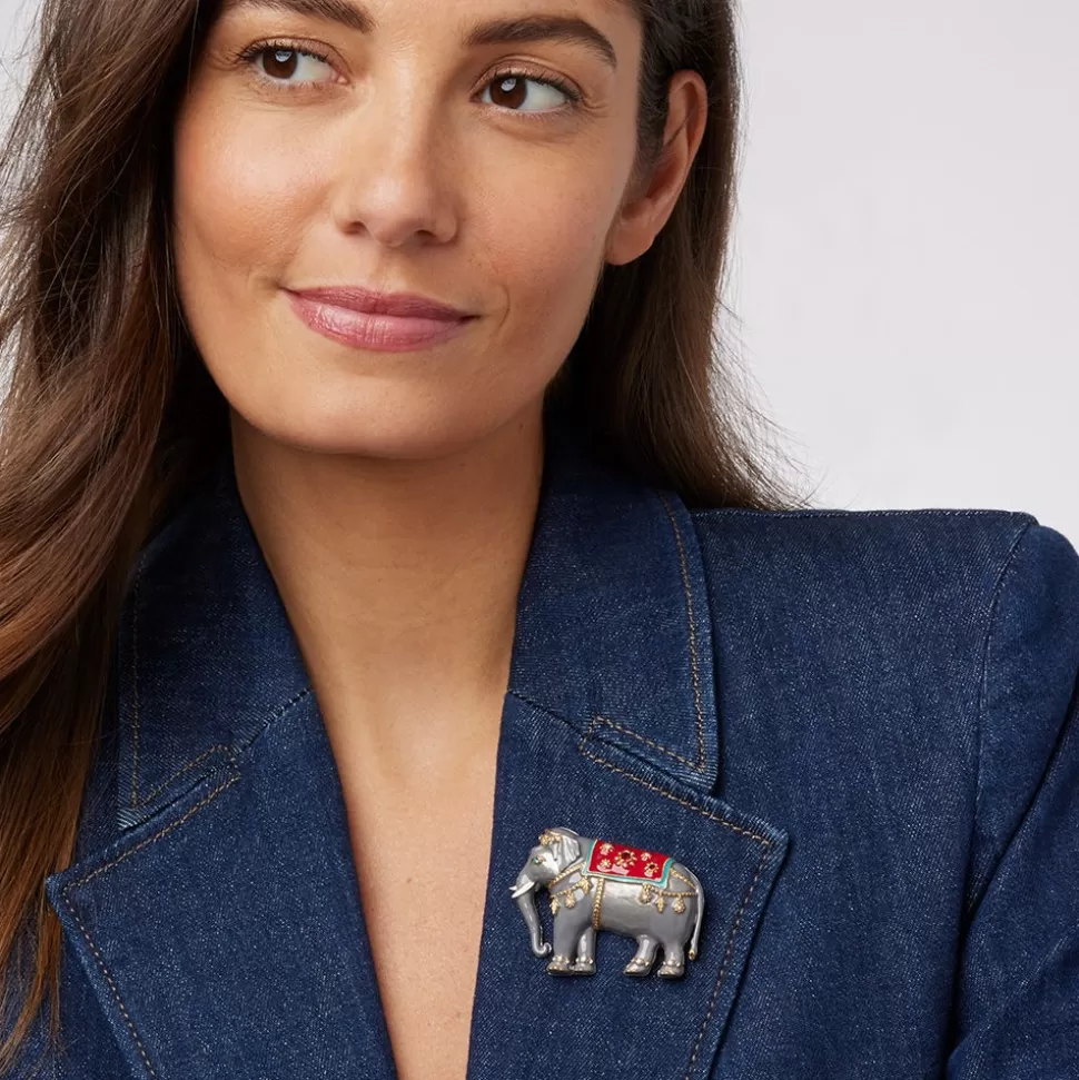 Pins & Brooches*The Met Store King Elephant Brooch