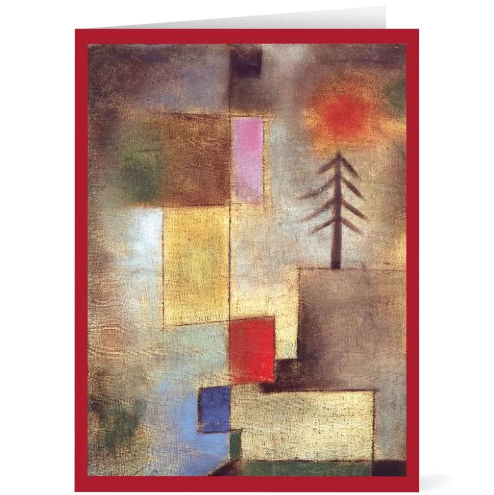 Holiday Cards*The Met Store Klee: Little Painting with Pine Tree Holiday Cards