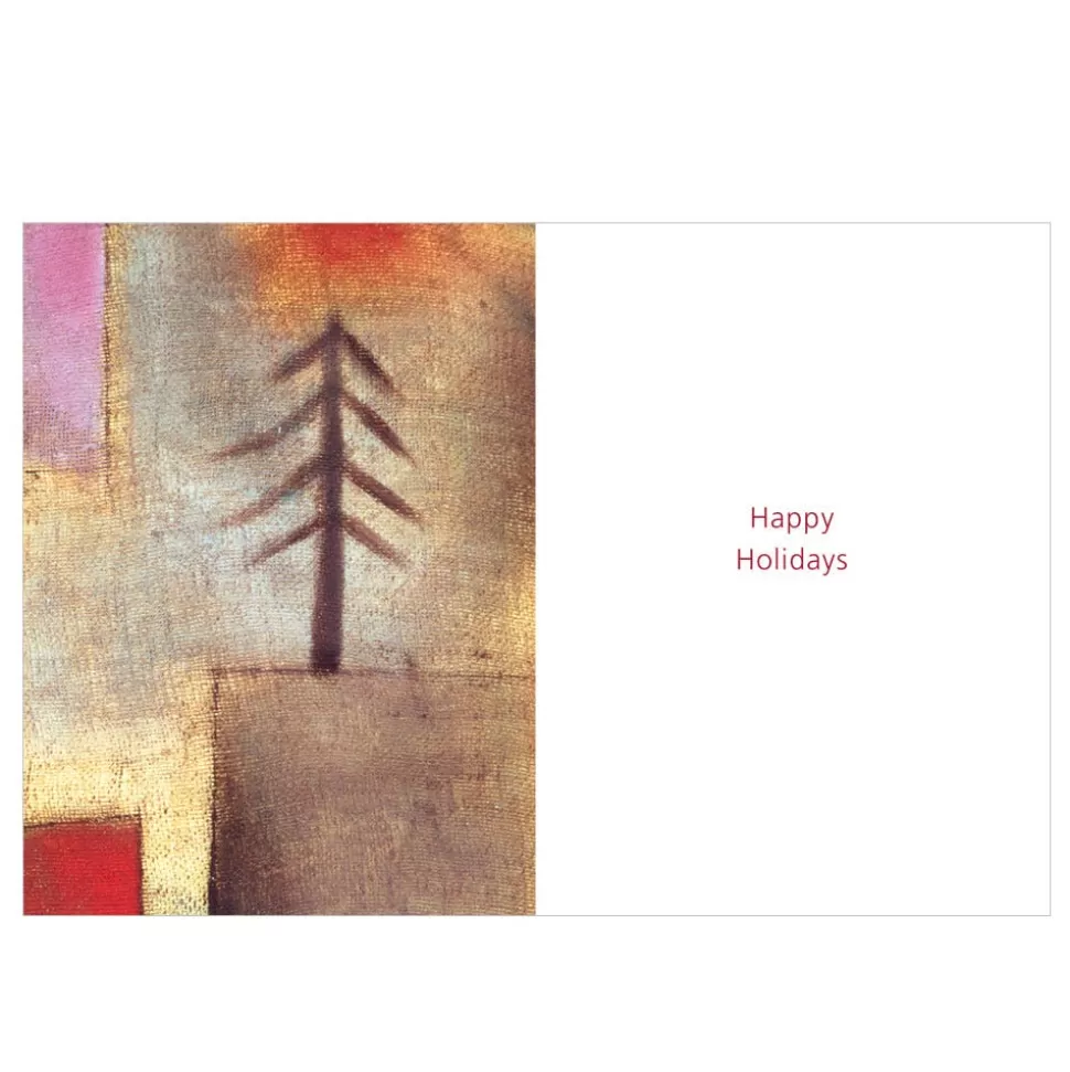 Holiday Cards*The Met Store Klee: Little Painting with Pine Tree Holiday Cards
