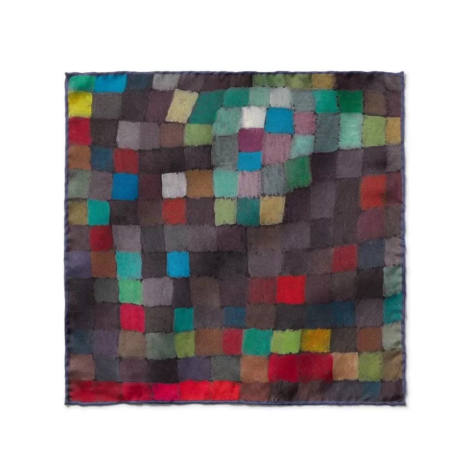 Small Accessories*The Met Store Klee May Picture Silk Pocket Square