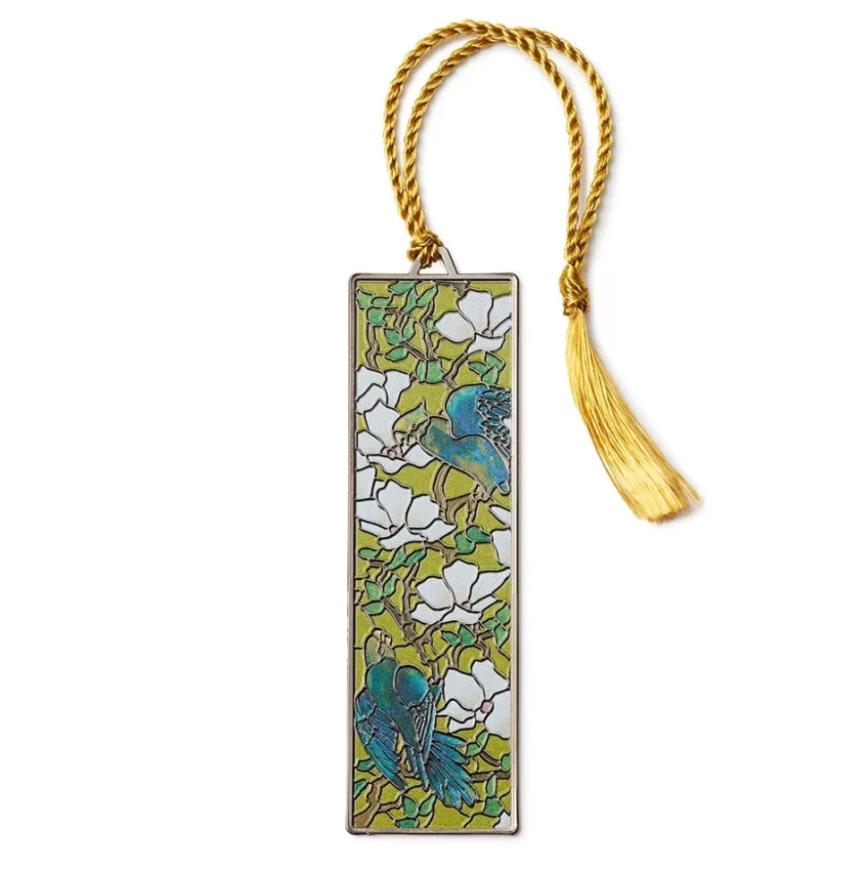 Office*The Met Store Louis C. Tiffany Hibiscus and Parrots Bookmark