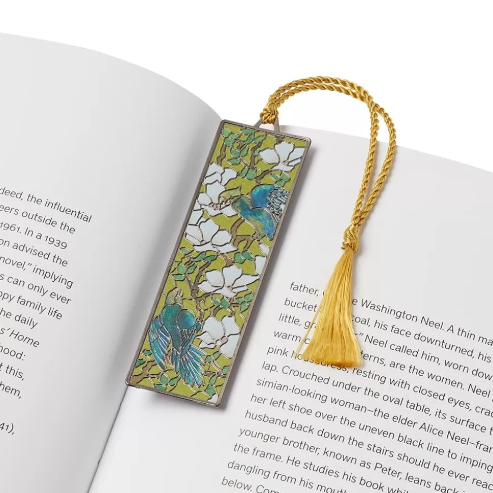 Office*The Met Store Louis C. Tiffany Hibiscus and Parrots Bookmark