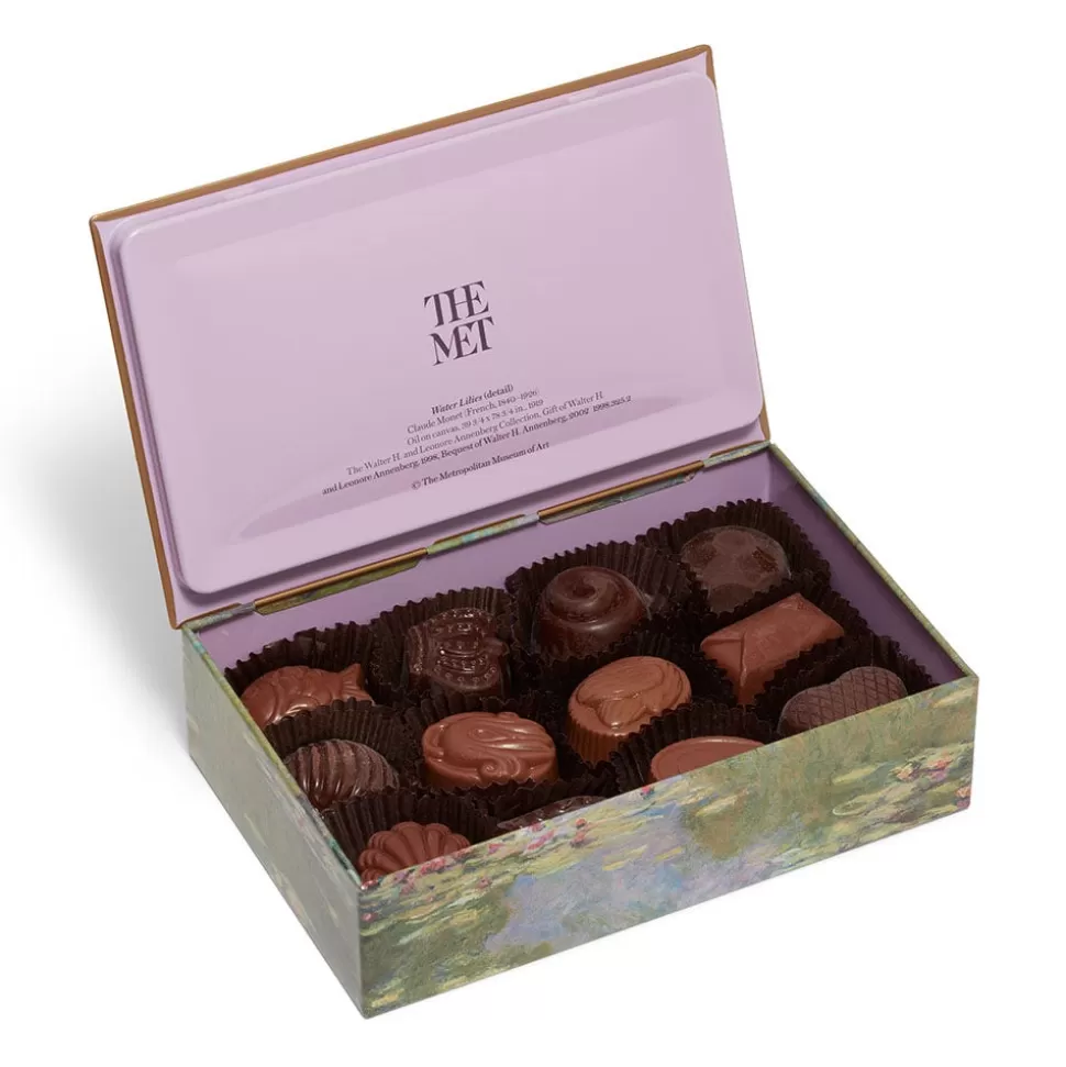 Tableware*The Met Store Louis Sherry Monet Water Lilies 12-Piece Chocolate Tin