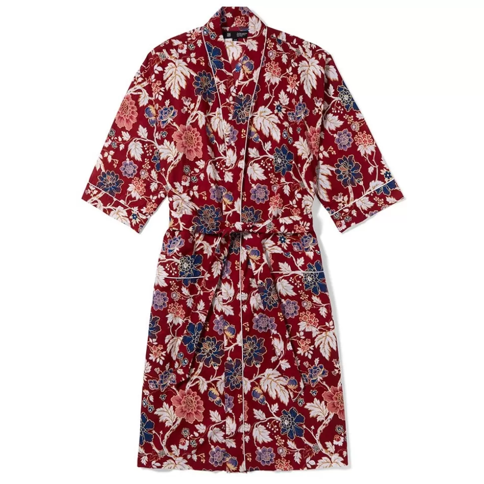 Clothing*The Met Store Lyon Floral Cotton Women's Robe