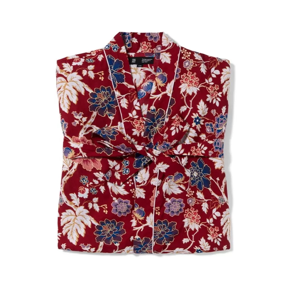 Clothing*The Met Store Lyon Floral Cotton Women's Robe