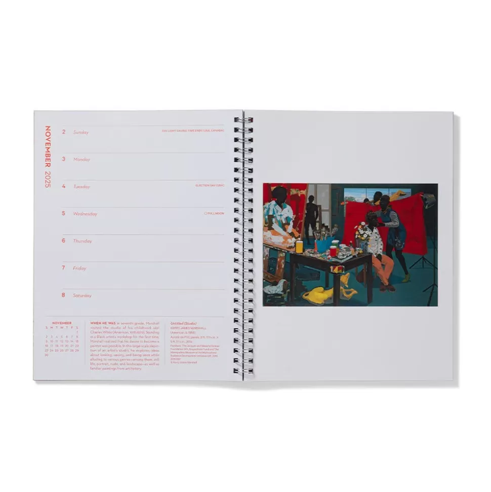 Calendars*The Met Store Masterpieces Spiral-Bound Engagement Calendar 2025