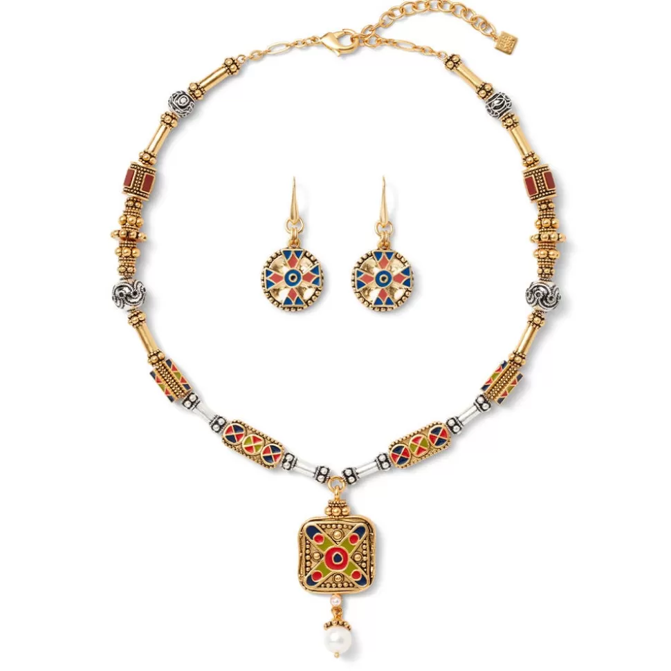 Jewelry Sets*The Met Store Medieval Byzantine Statement Necklace and Drop Earrings Set
