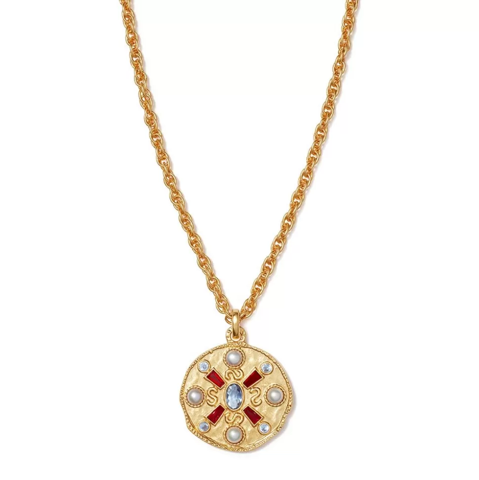 Necklaces*The Met Store Medieval Stone Medallion Pendant Necklace