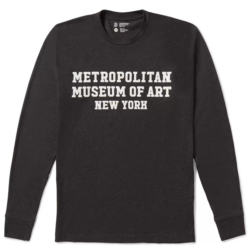 Clothing*The Met Store Met Campus Long-Sleeve Tee White