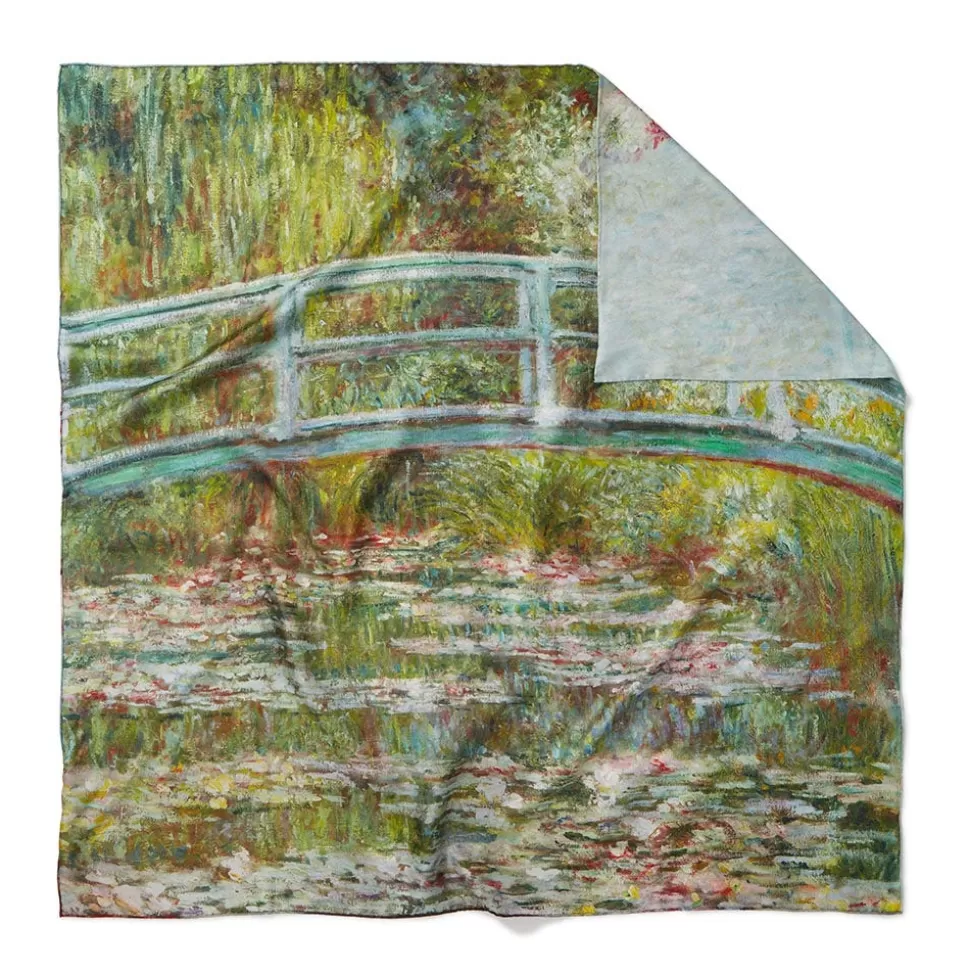 Scarves & Wraps*The Met Store Monet Blooms Double-Sided Square Silk Scarf