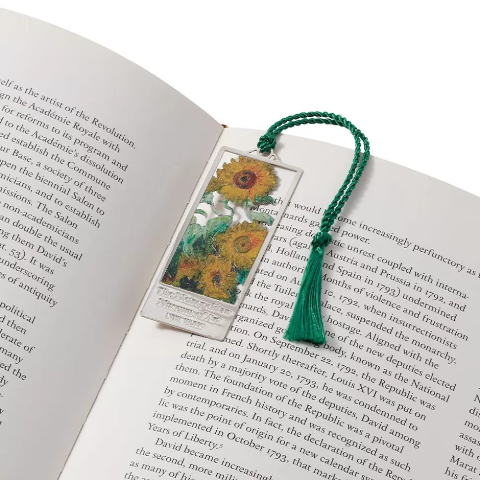 Office*The Met Store Monet Sunflowers Bookmark