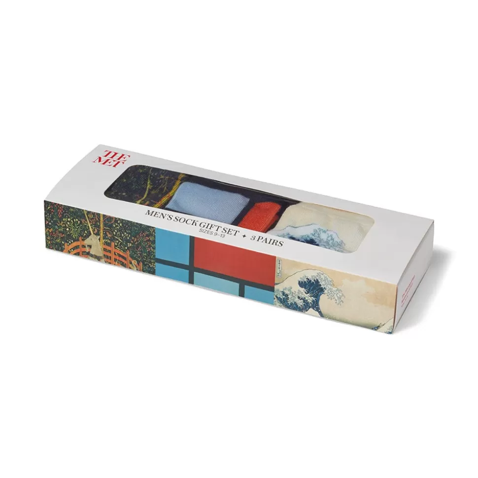 Small Accessories*The Met Store Museum Favorites Men's Gift-Boxed Sock Set