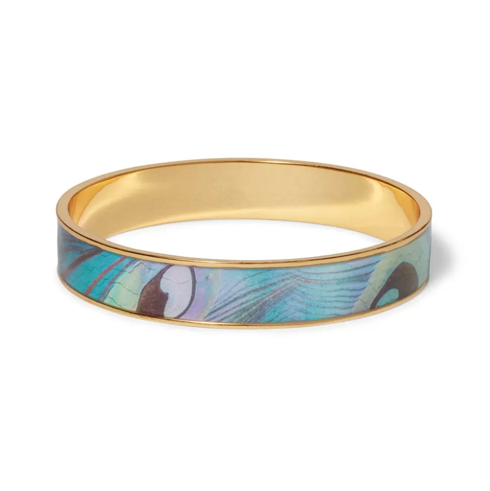 Bracelets*The Met Store Peacock Feather Enamel Bangle