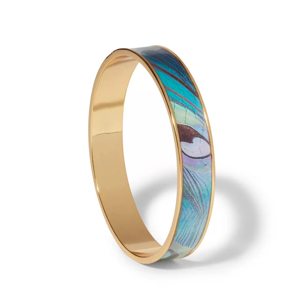 Bracelets*The Met Store Peacock Feather Enamel Bangle