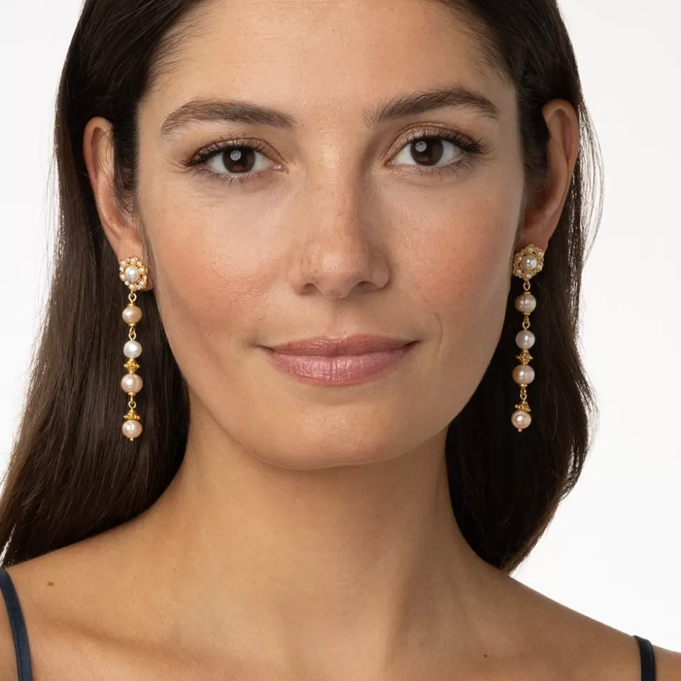 Earrings*The Met Store Philippine Pearl Linear Drop Earrings