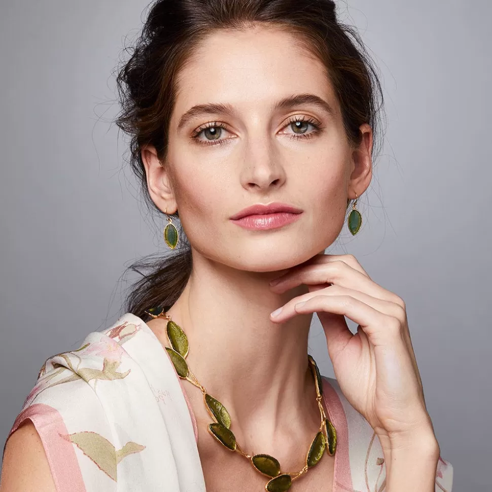 Necklaces*The Met Store Sage Leaf Choker