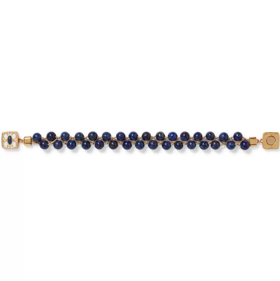 Bracelets*The Met Store Spanish Baldric Lapis Braided Bracelet