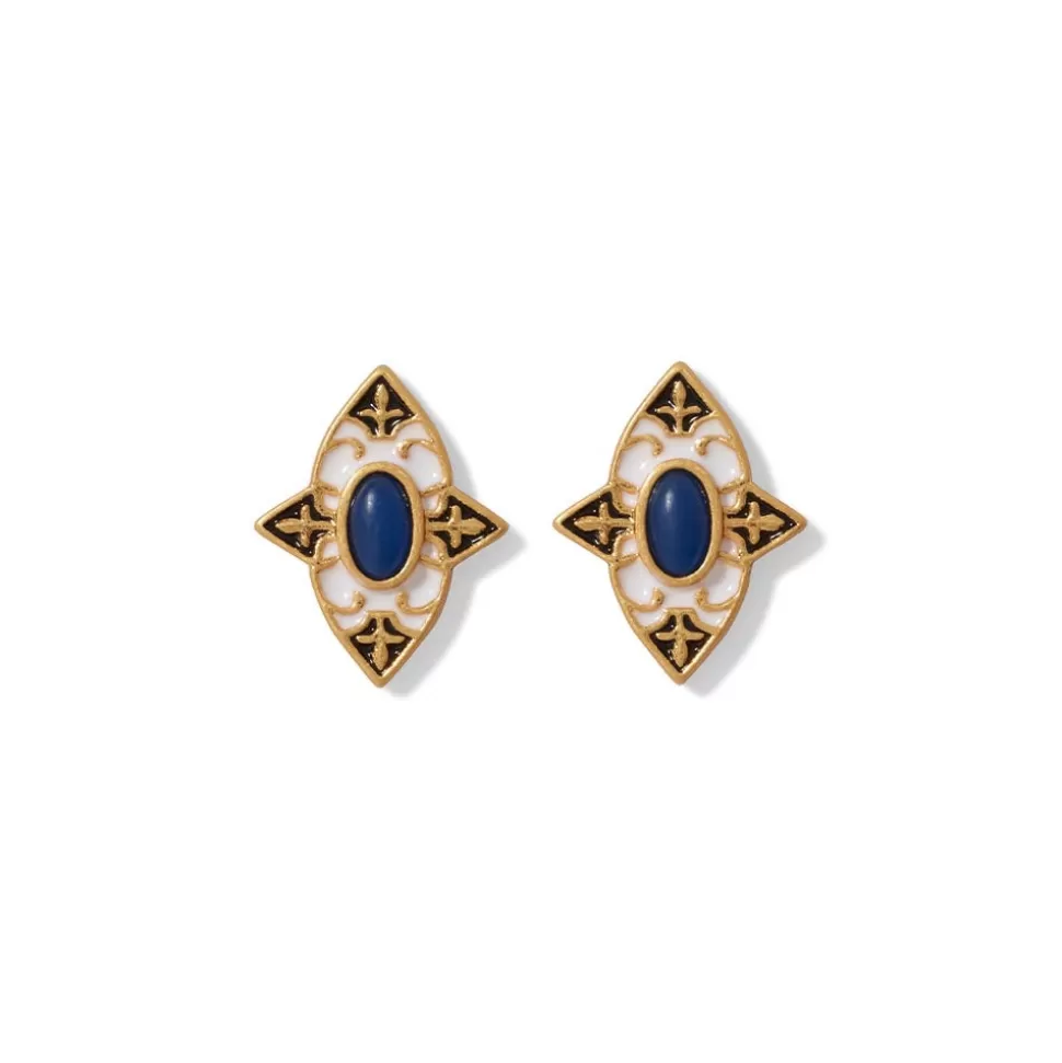 Earrings*The Met Store Spanish Baldric Lapis Stud Earrings